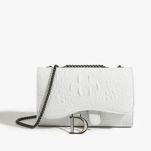 Kvinders luksushåndtasker mærke crossbody-tasker kvindelige kæder skulder messenger håndtasker pailletter casual punge og håndtasker
