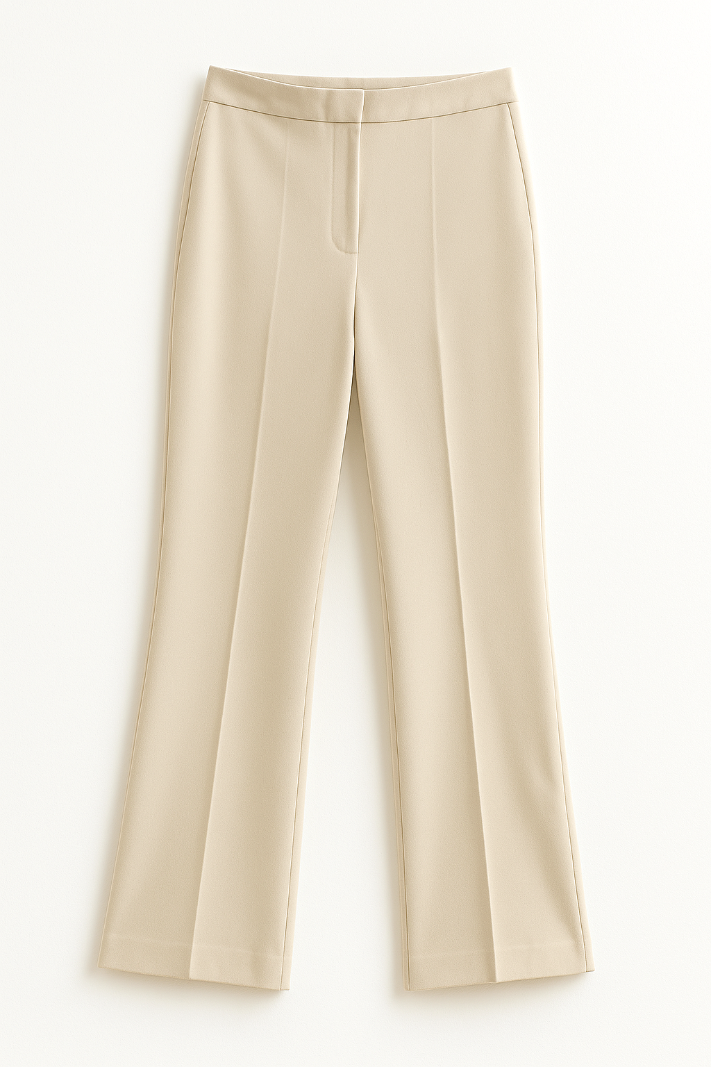 Strapless Chic – Buttoned Blazer & Slit Trouser Set