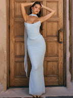 Trägerloses zweiteiliges Maxi-Set