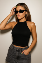 Women’s Minimalist Tank – Sleeveless Slim Fit Top