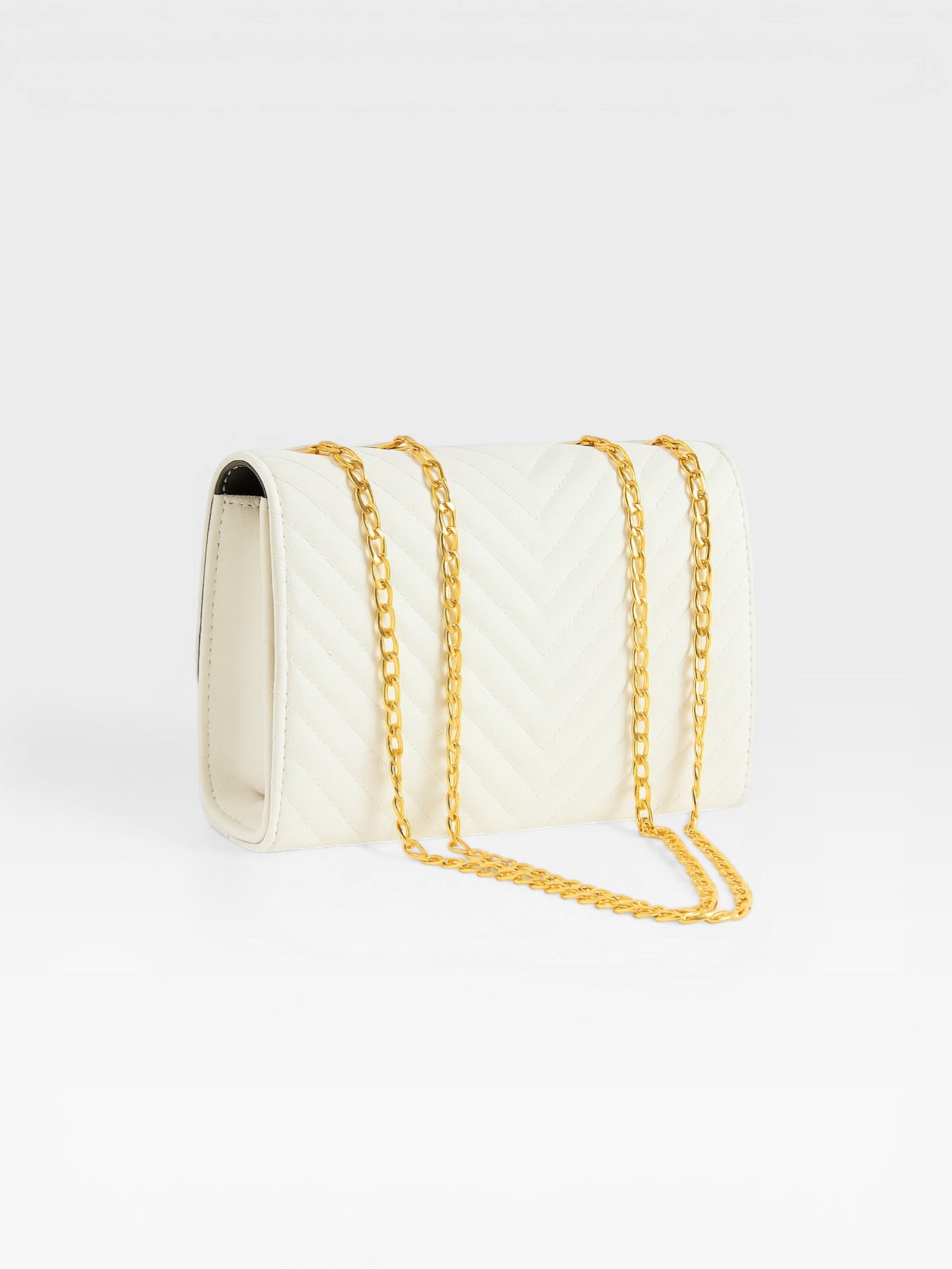 Luxury-Style Quilted Crossbody Bag