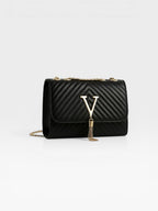 Luxury-Style Quilted Crossbody Bag