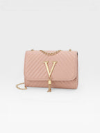Luxury-Style Quilted Crossbody Bag