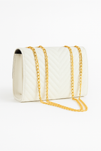 Luxury-Style Quilted Crossbody Bag with Tassel – Women's PU Shoulder Purse