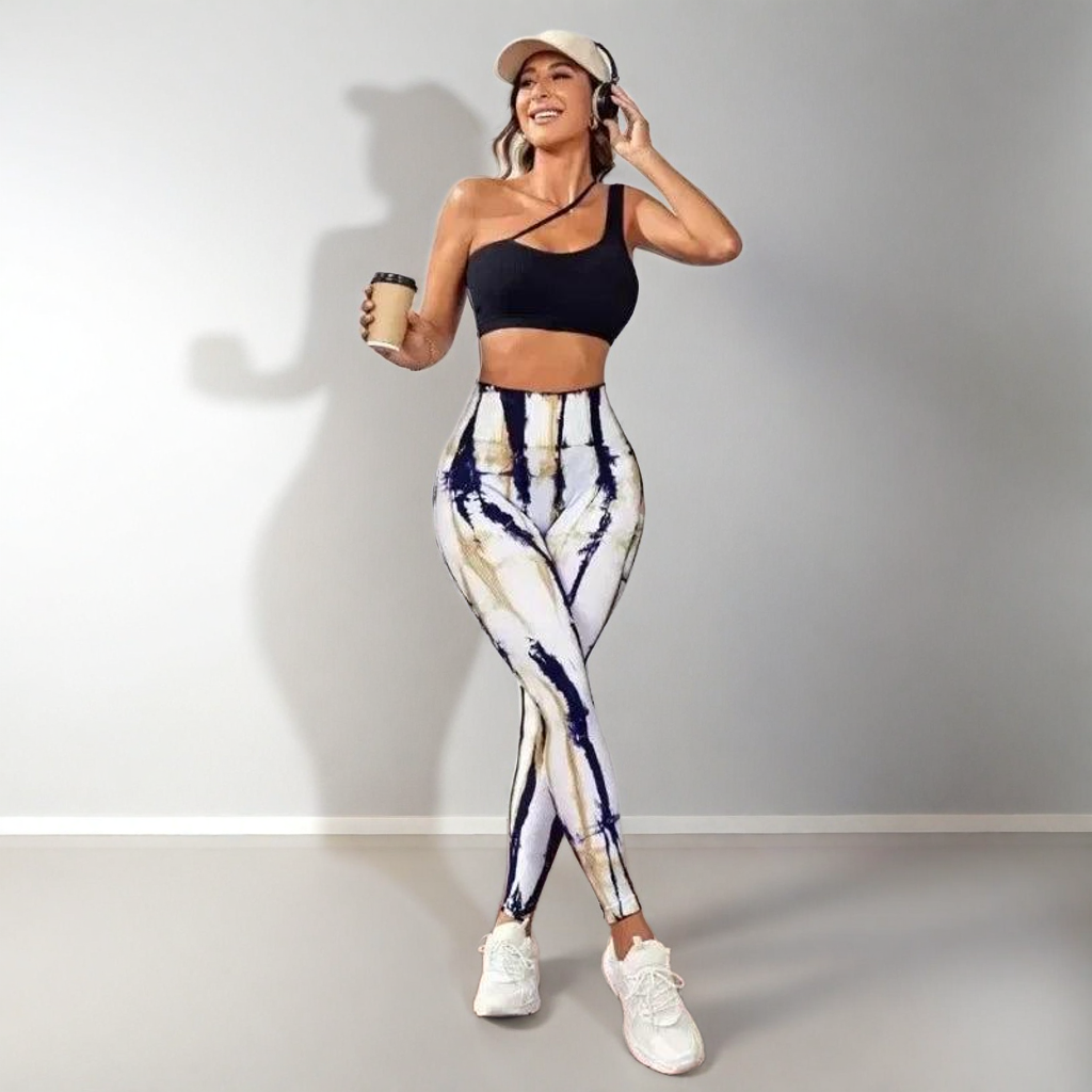 Seamless Tie-Dye Leggings – High-Waist Booty-Lift Fit