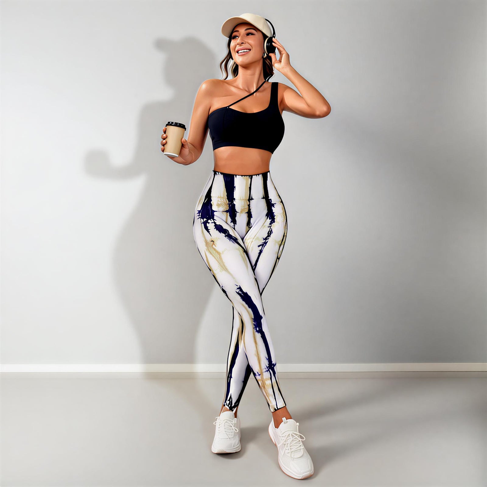 Seamless Tie-Dye Leggings – High-Waist Booty-Lift Fit