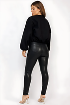 Dámská jarní pilotní bunda – vícebarevný ležérní kabát s výstřihem do O a dlouhým rukávem na zip