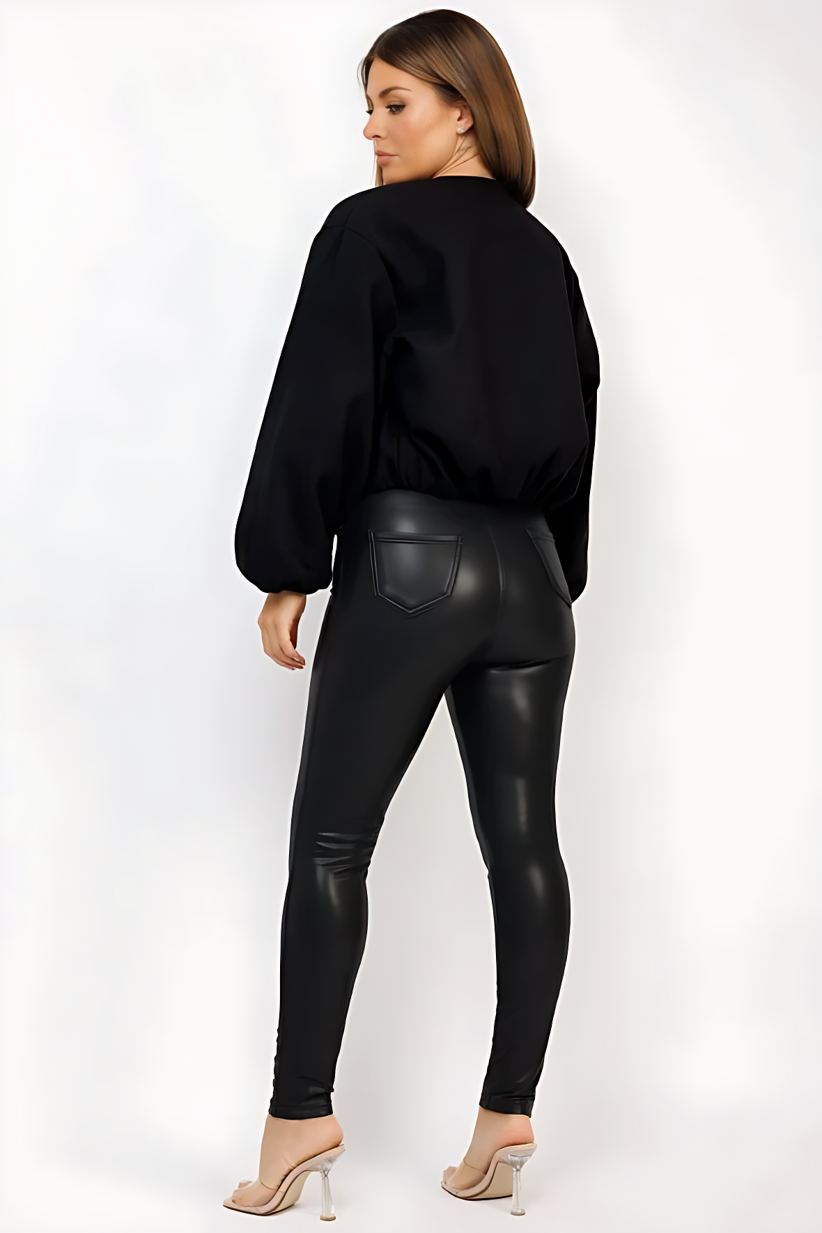 Dámská jarní pilotní bunda – vícebarevný ležérní kabát s výstřihem do O a dlouhým rukávem na zip