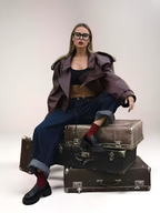 Modern Moto Leather Jacket – Women’s Cropped Biker Fit