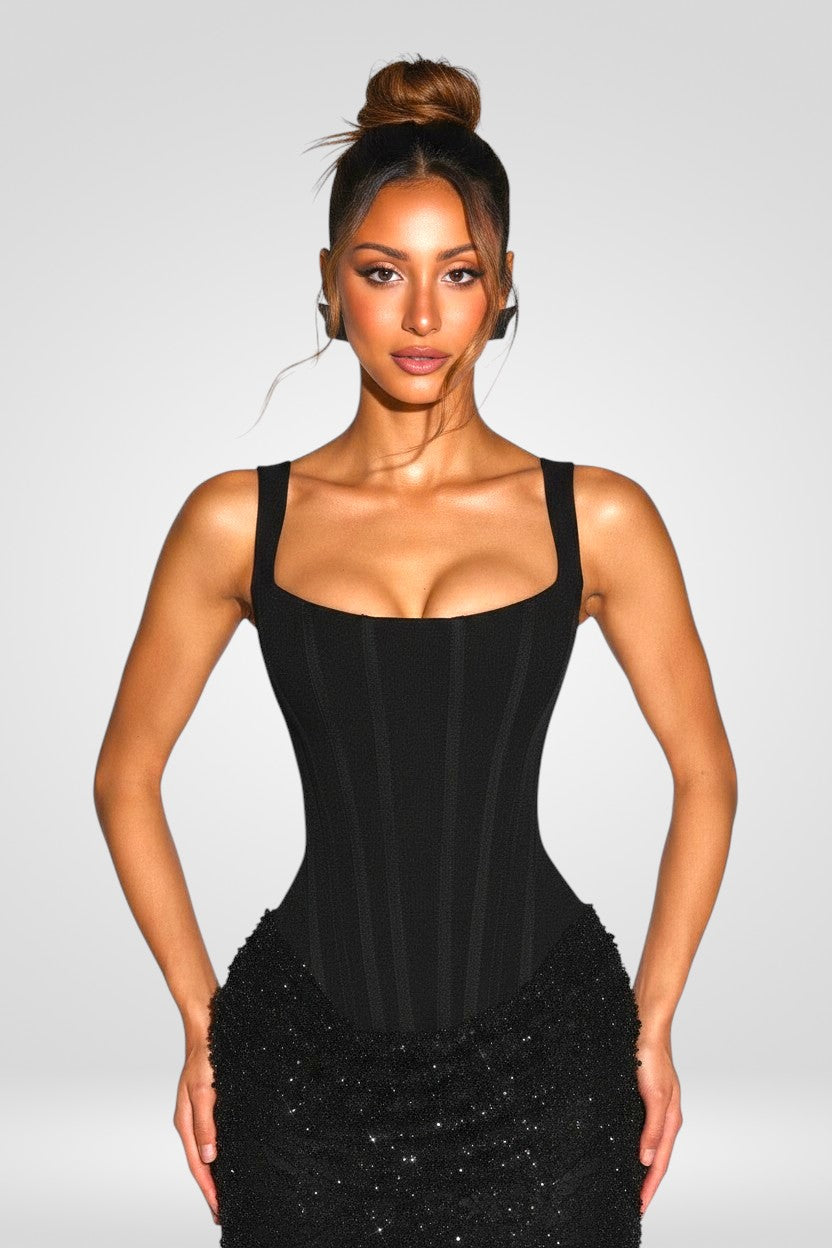 Yeona Minikleid - Schwarz