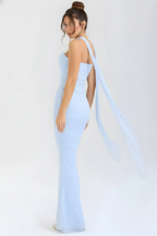 Strapless Two-Piece Maxi Set
