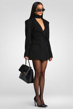 Elvira Mini Dress - Black