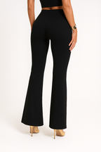 Sexy Summer Sequin Flared Pants for Women – Slim Fit Clubwear Trousers