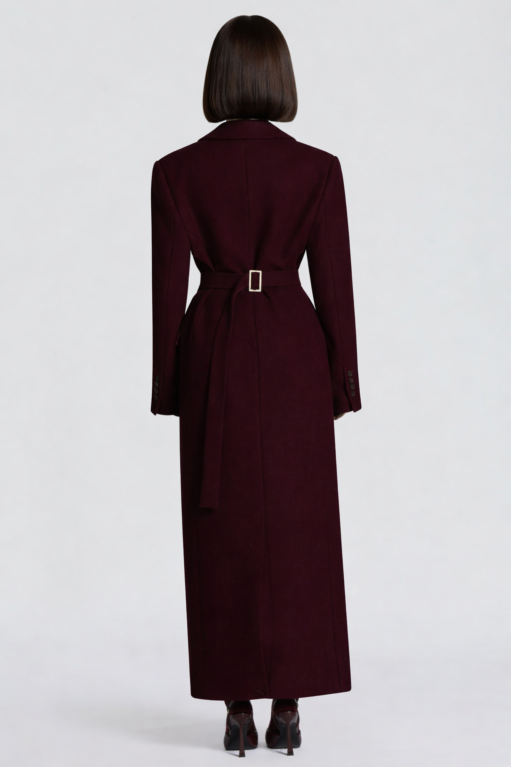Ursula Coat - Plum