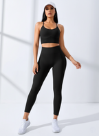 2-Piece Workout Set –Black