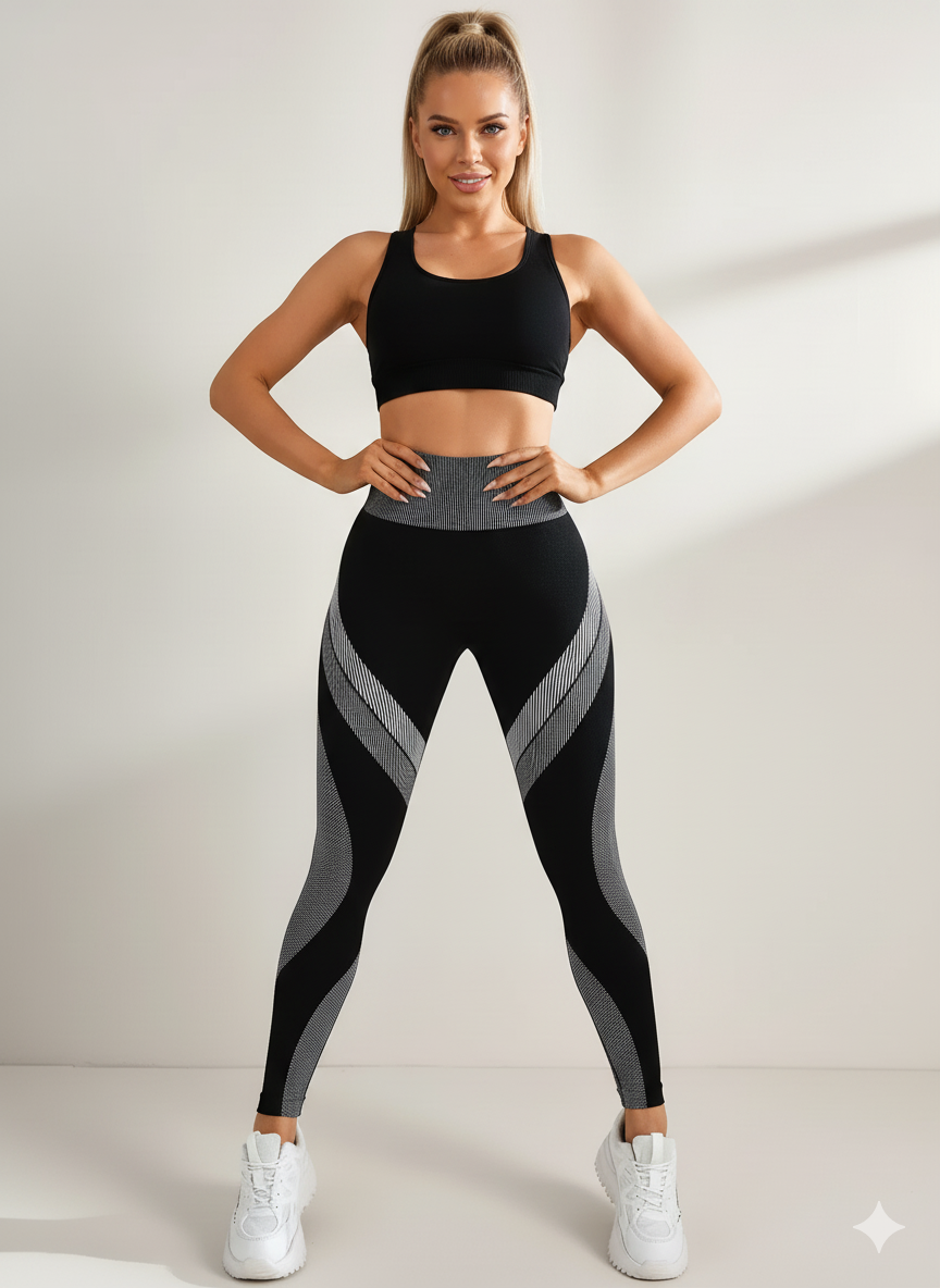 Women's Seamless Scrunch Butt Gym Leggings – High Waist Tummy Control Yoga Pants