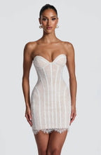 Sian Mini Dress - Ivory