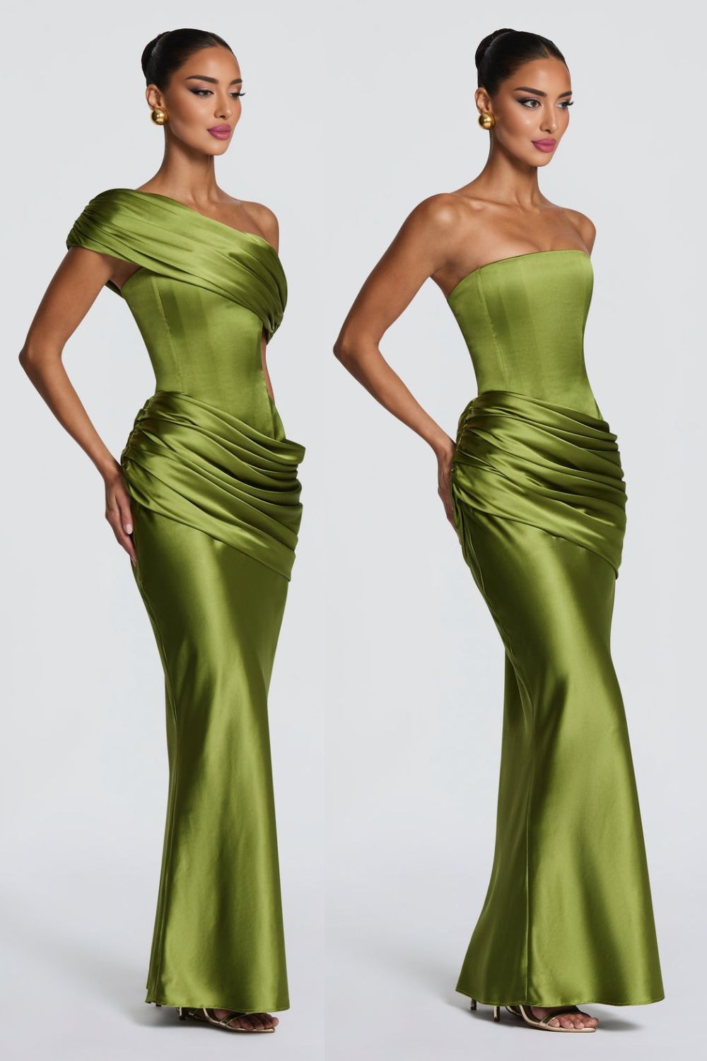 Ella Maxi Dress - Olive