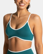 Seamless 2-Piece Yoga Set –Green
