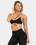 Seamless 2-Piece Yoga Set –Black