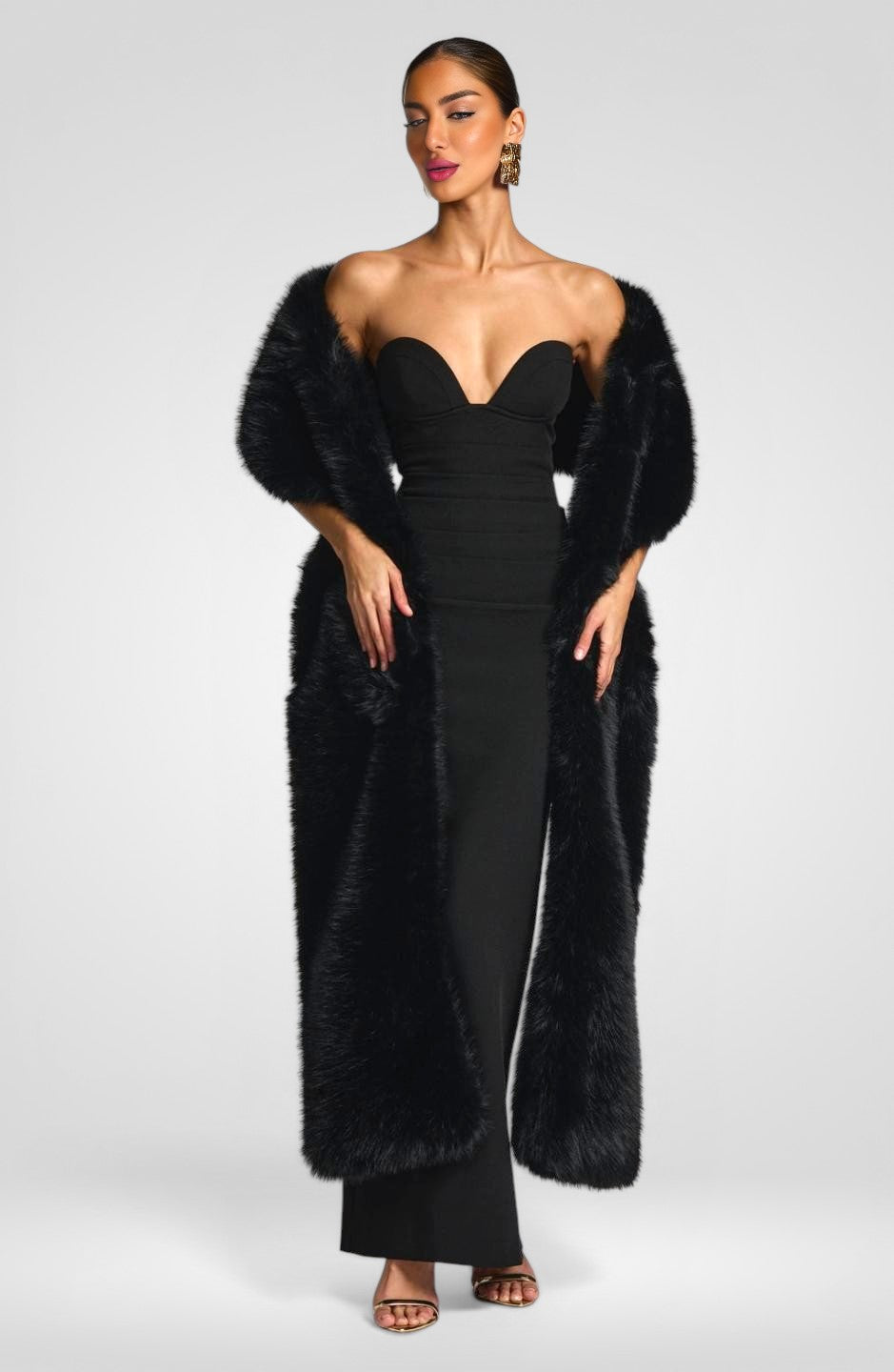 Lindsey Maxi Dress - Black