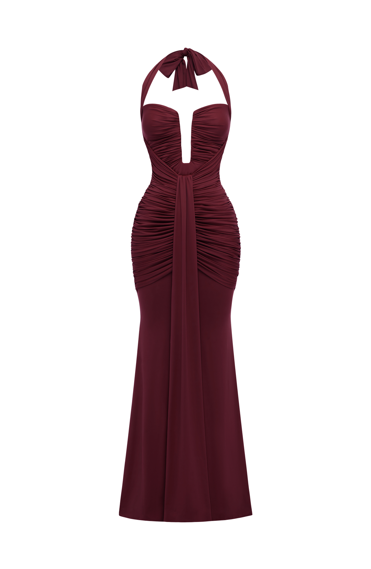 Morrigan Maxi Dress - Cherry Lacquer