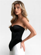 Fishbone Strapless Corset Vest