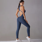 Sculpting Workout Bodysuit – Crisscross Back, Core & Glutes Shaping