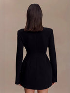 Luxury Cut-Out Mini Dress