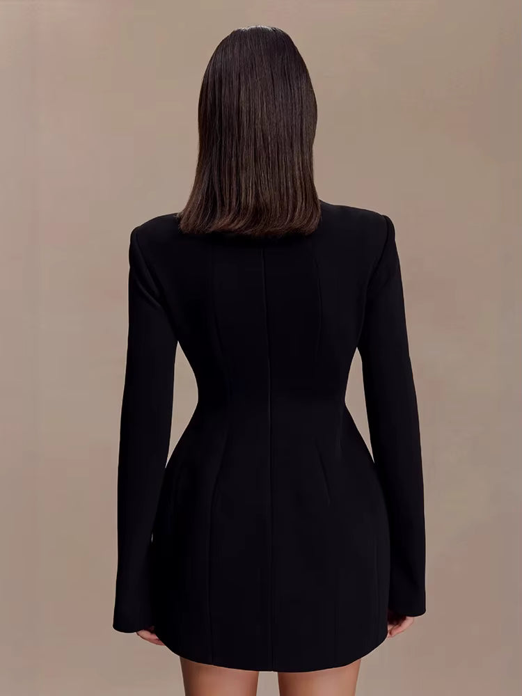 Luxury Cut-Out Mini Dress