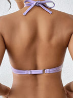 Pearl-Strap Seashell Bikini Top – Mermaid Core Swim Look
