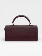 Luxury Lock-Closure Shoulder Bag – High-End Minimalist Design