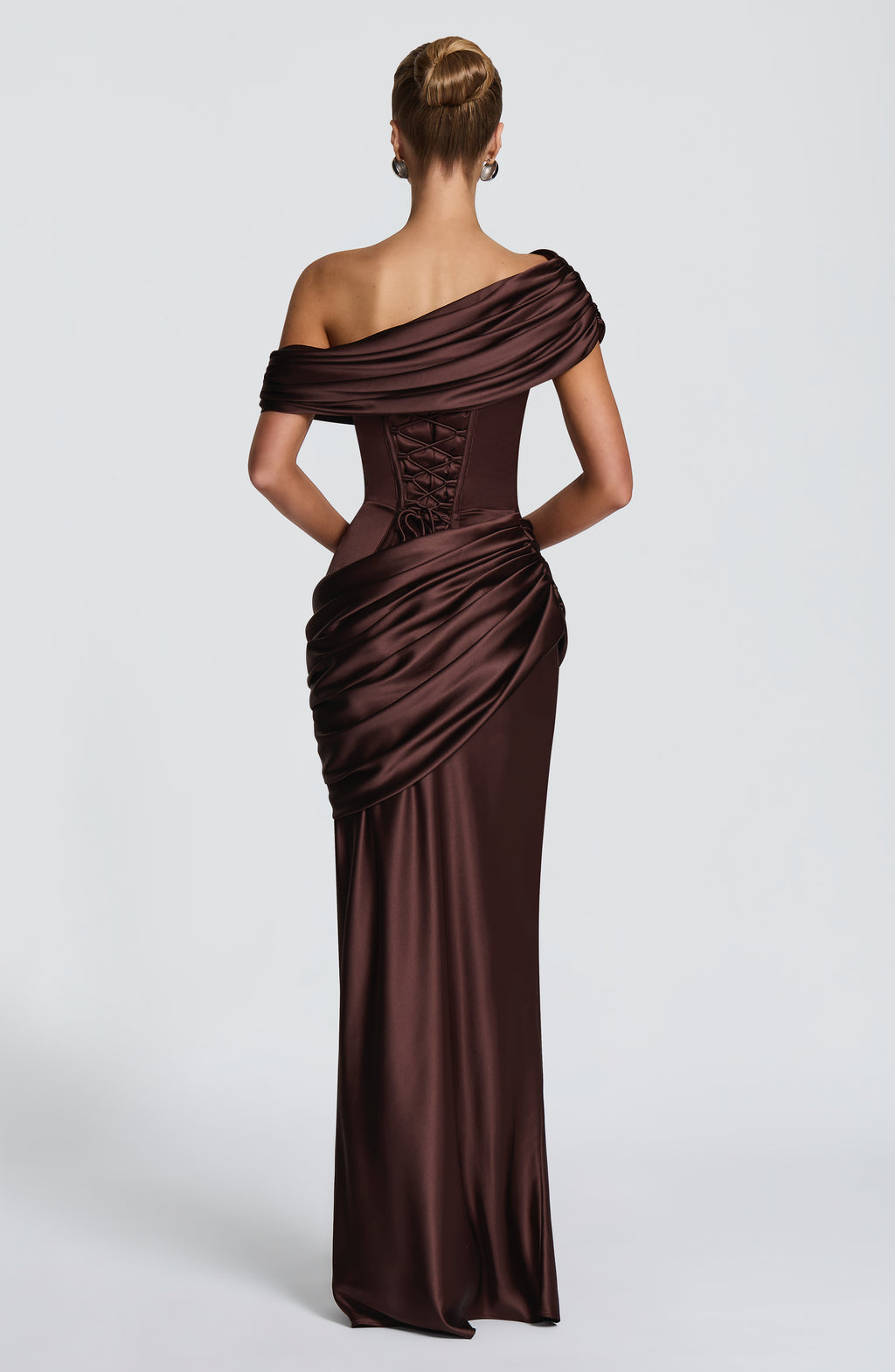 Ella Maxi Dress - Brown