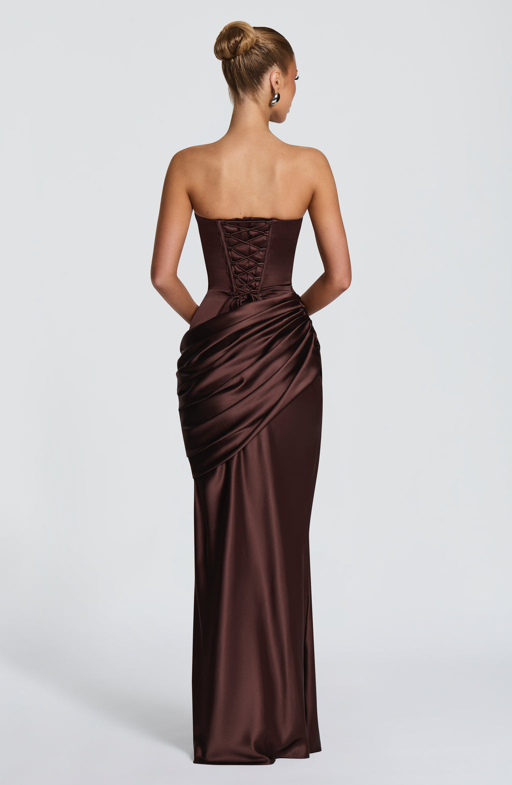 Ella Maxi Dress - Brown