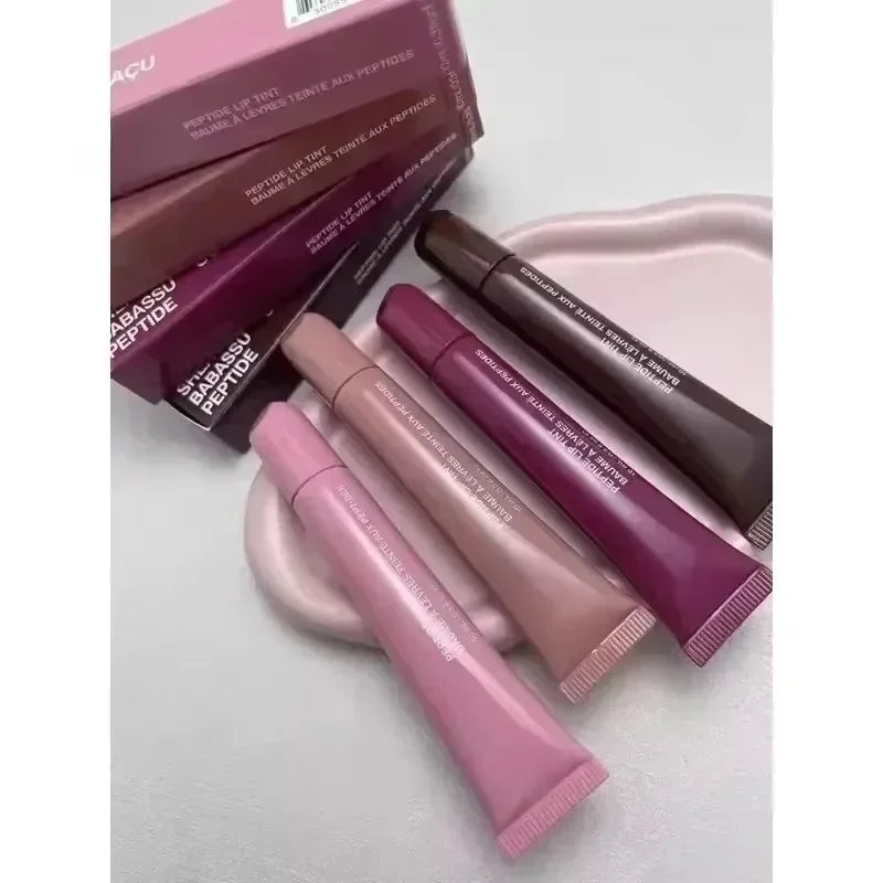 Creamy Lip & Cheek Blush Stick – Multi-Use Gloss in Toast, Raspberry, Espresso