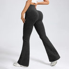 Ribbed SculptFit Lounge Pants – High Waist & Curve Contour
