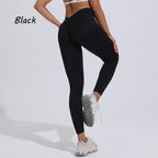 Women’s Scrunch Butt Seamless Leggings – High Waist V-Cut Yoga Pants