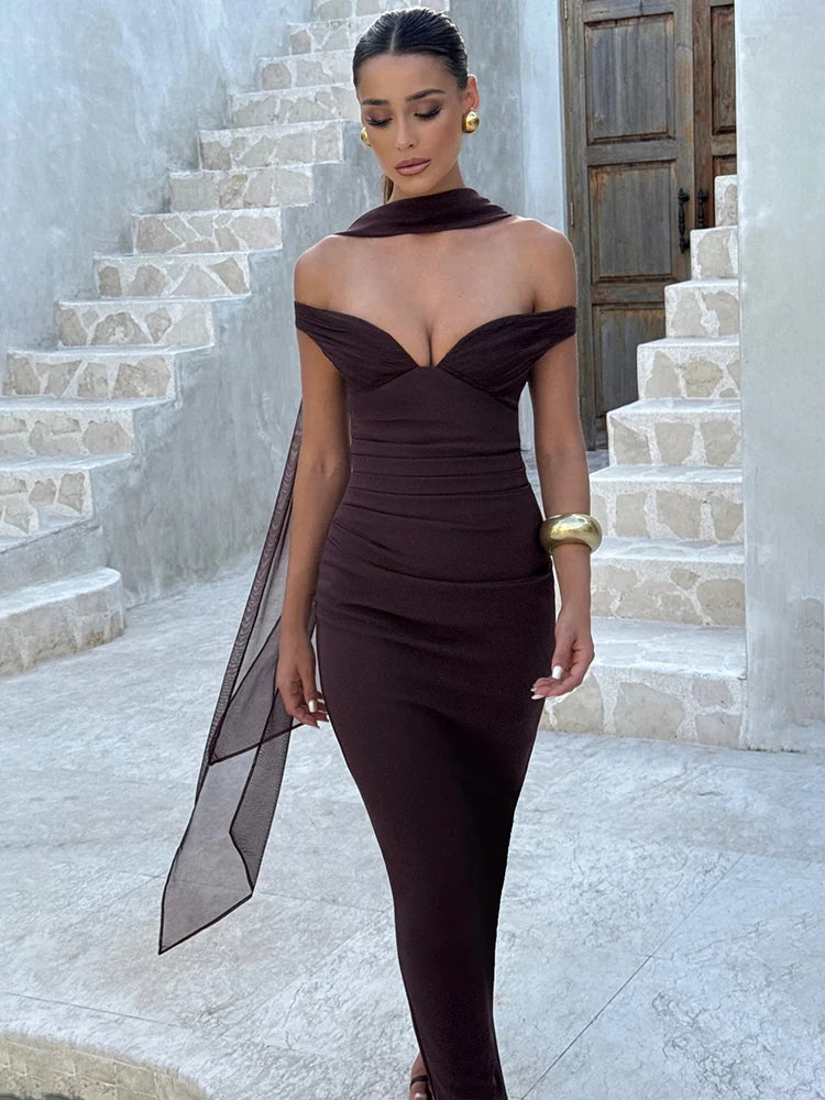 Abigail Maxikleid