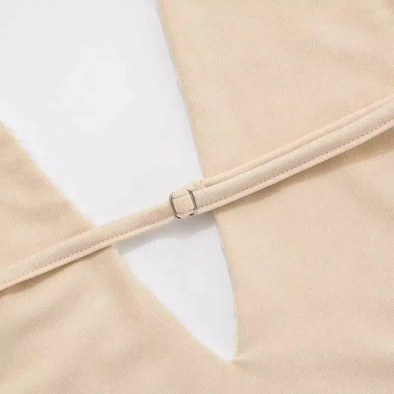 Deep-V Lace Bodycon Playsuit