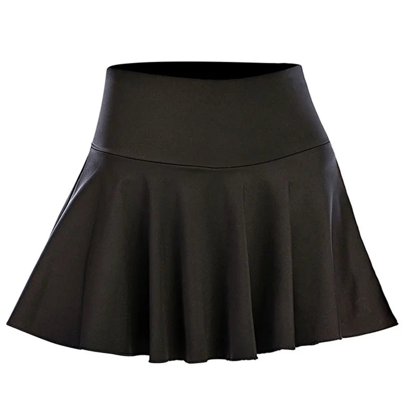 High-Waist Sports Skort – Quick-Dry Active Tennis & Yoga Skirt with Shorts
