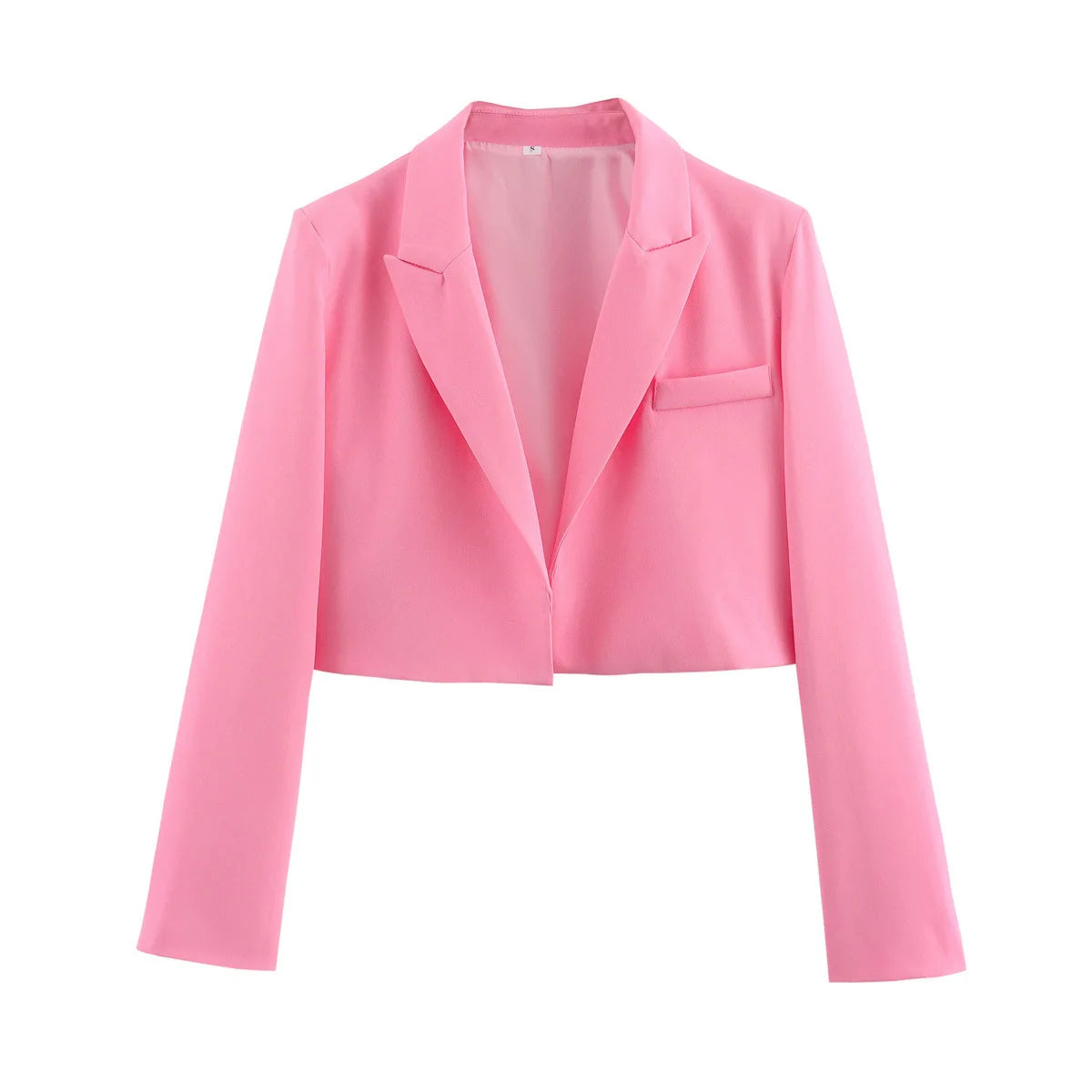 Cropped Blazer – Tailored Minimal Jacket for Women