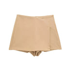 VantaWrap Mini Skort – Sleek High-Waist Illusion Skirt Shorts