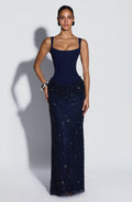 Yeona Maxi Dress - Navy