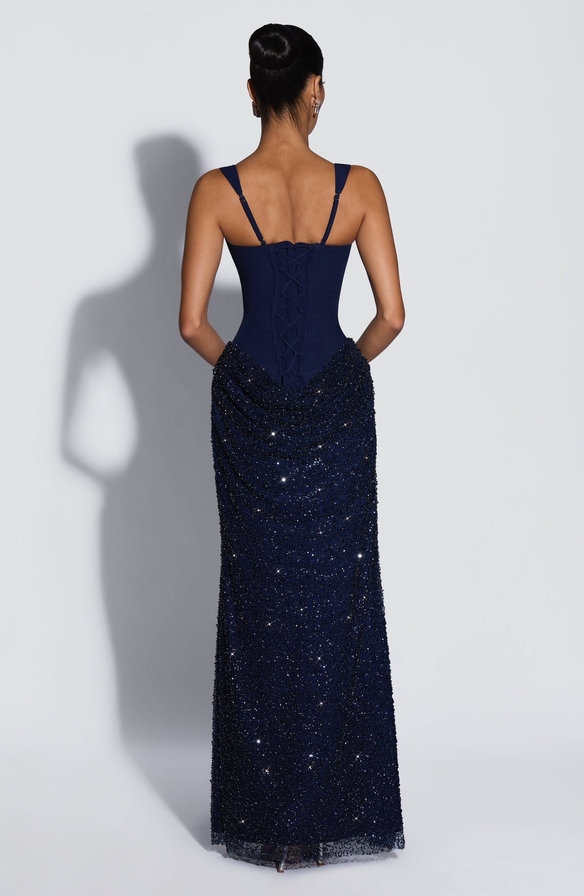 Yeona Maxi Dress - Navy