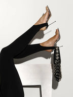 Neckholder rückenfreier Skinny Jumpsuit