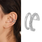 Non-Piercing Leaf Ear Cuff – Gold-Plated Clip-On Earring