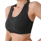 Seamless Yoga & Gym Sports Bra – Shockproof, Quick-Dry & Supportive