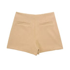 VantaWrap Mini Skort – Sleek High-Waist Illusion Skirt Shorts