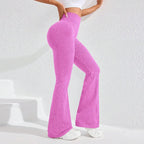 Ribbed SculptFit Lounge Pants – High Waist & Curve Contour