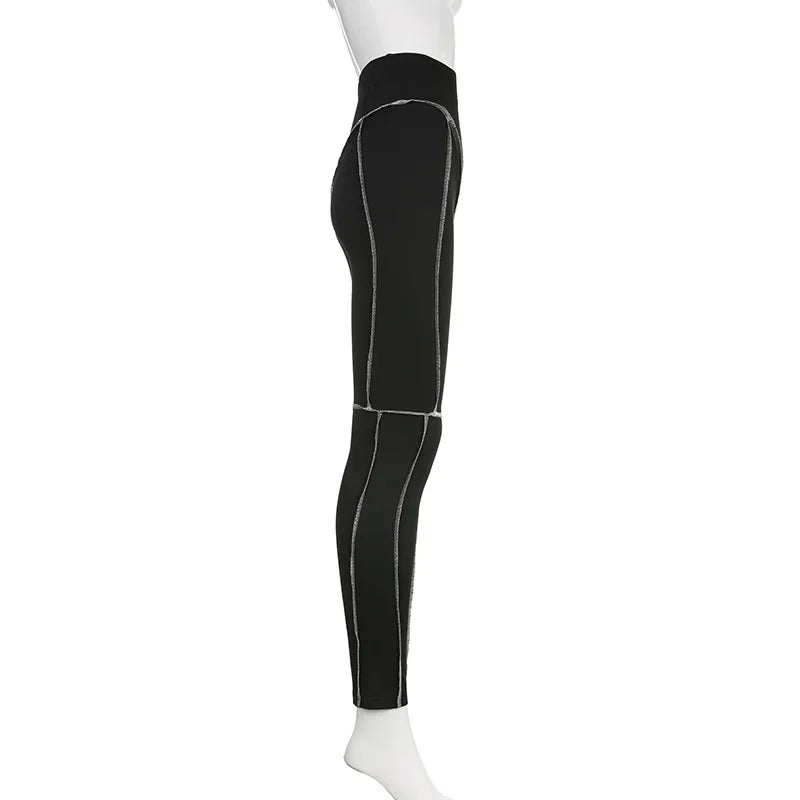 Women’s Seamless Yoga Skinny Pants – Low Waist Cotton Leggings